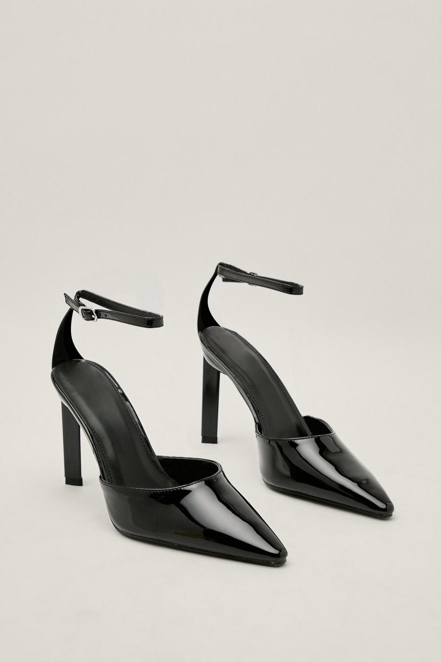 Patent Two Part Court Heels