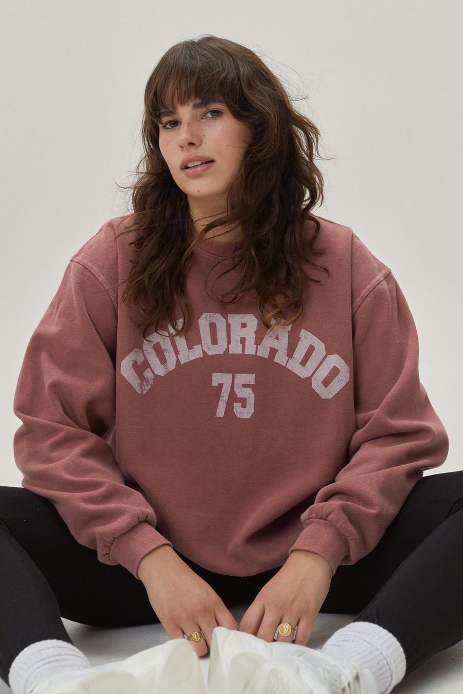 Plus Size Colorado Long Sleeve Sweatshirt
