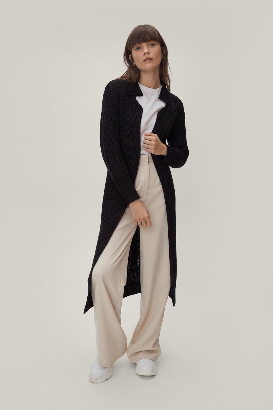 Belted Maxi Cardigan
