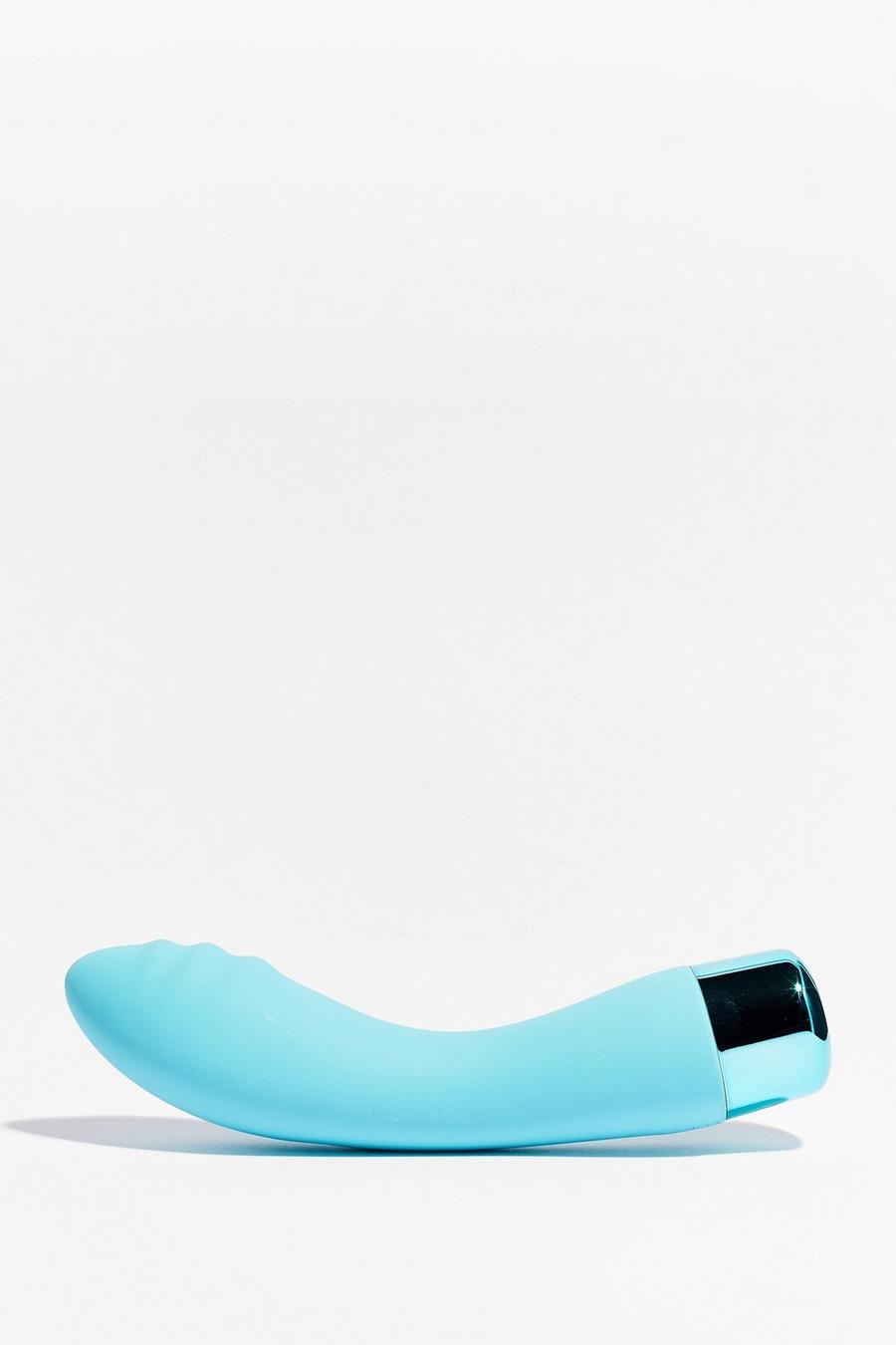 Ribbed Silicone 10 Functions Vibrator