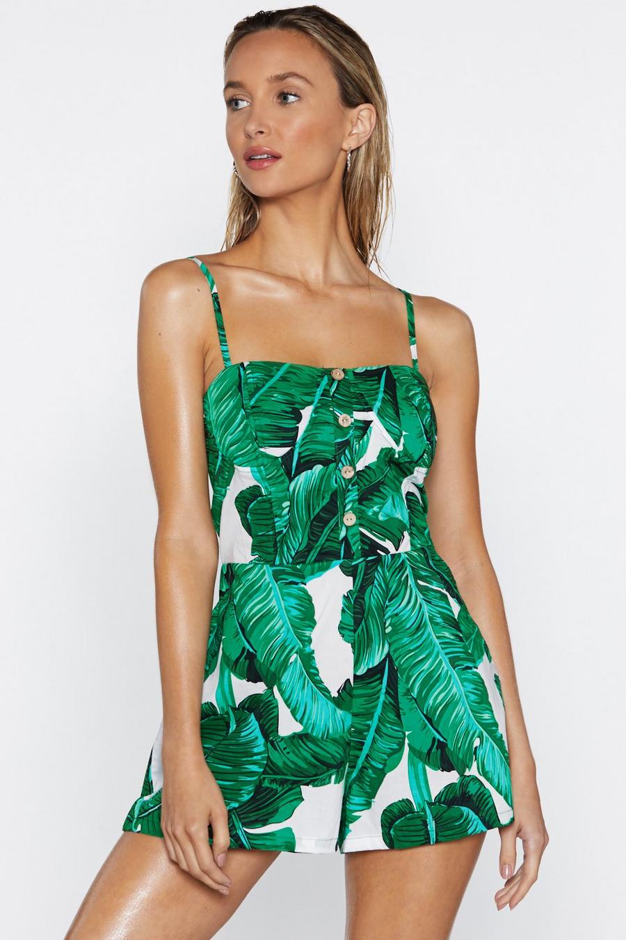 Why Plant I Palm Playsuit
