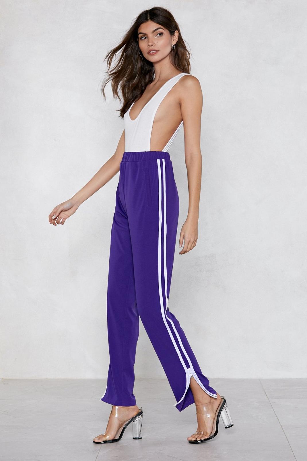 Stripe Next to You Track Pants image number 1