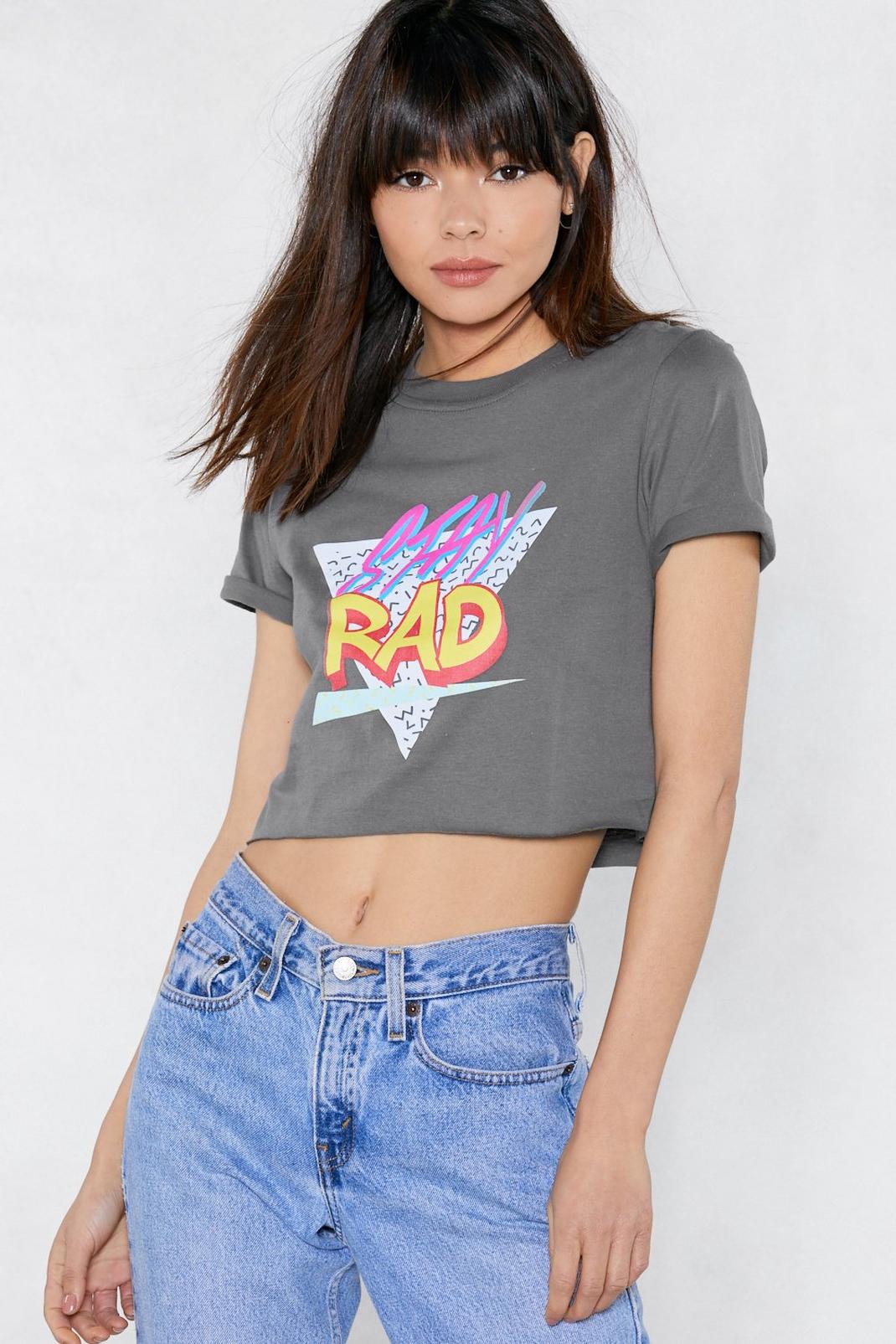 Stay Rad Cropped Tee image number 1