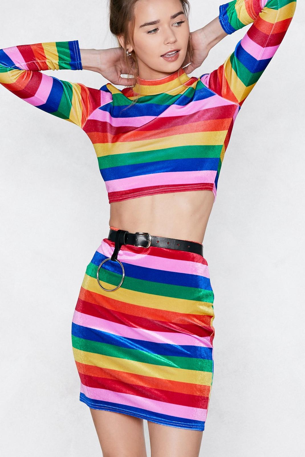 Good Vibrations Rainbow Skirt image number 1