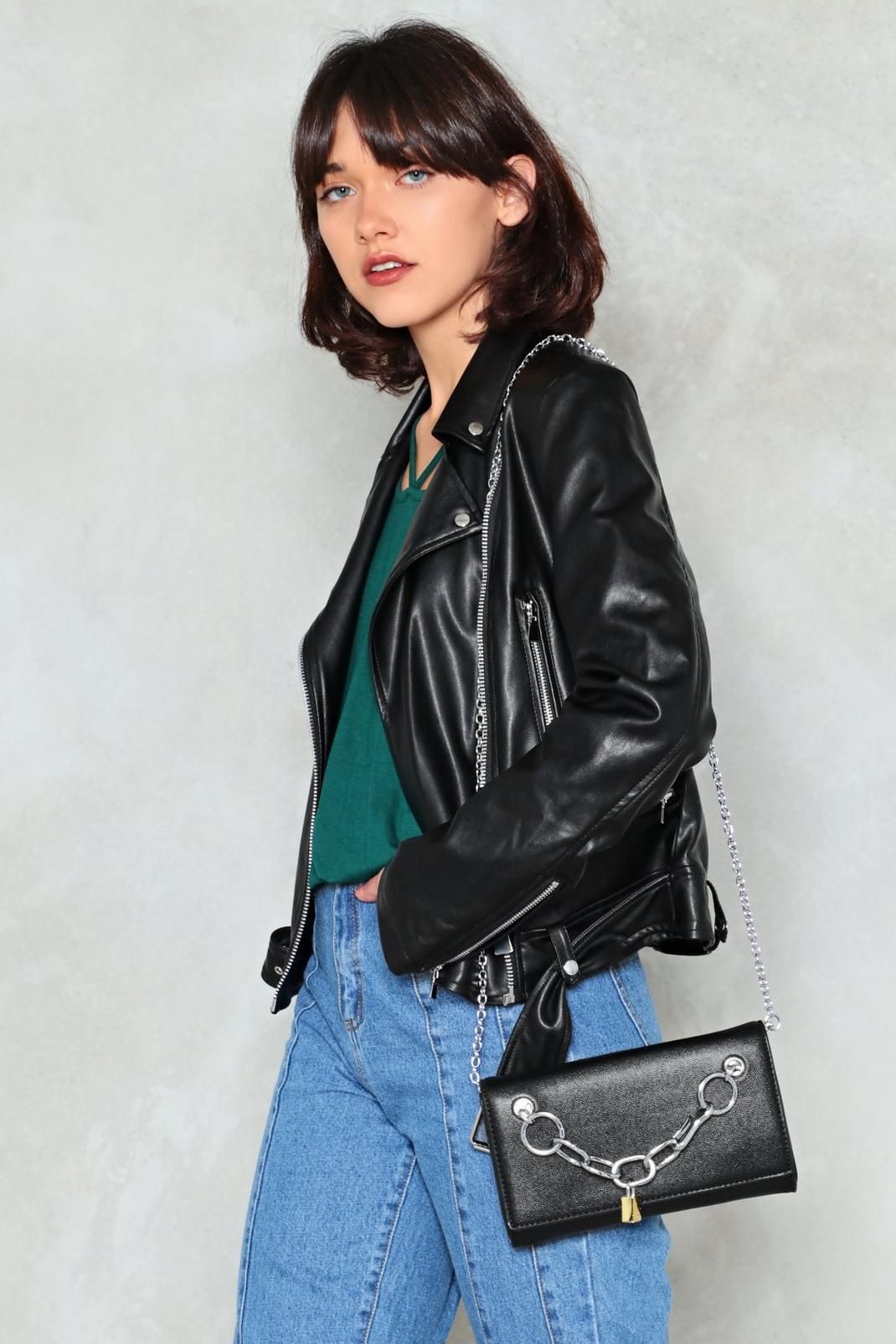 WANT Keys to Your Love Faux Leather Crossbody Bag image number 1