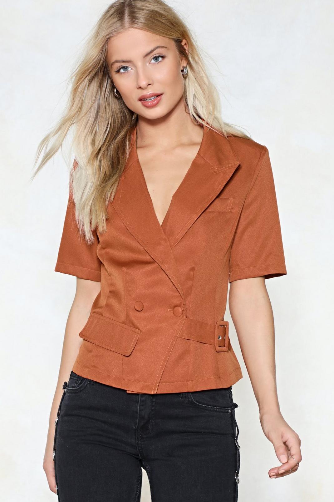 Take It or Sleeve It Wrap Top image number 1