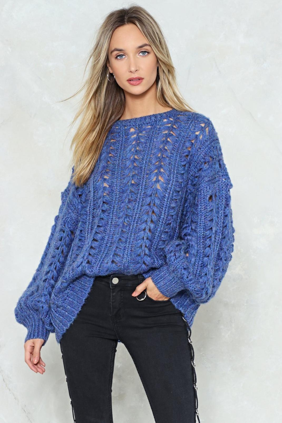 Earned Knit Relaxed Sweater image number 1