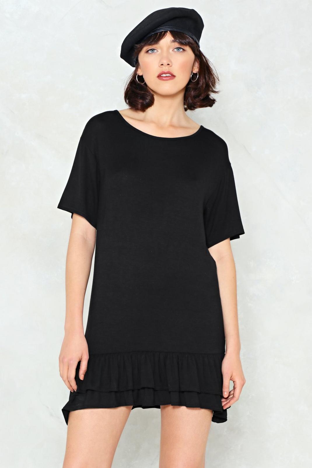 Ruffle and Ready Tee Dress image number 1