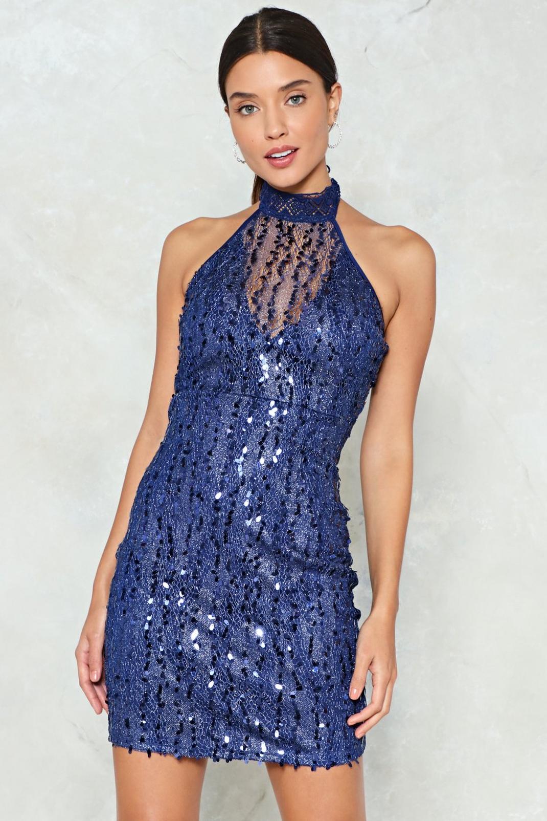 Beyond Rhyme or Sequin Bodycon Dress image number 1