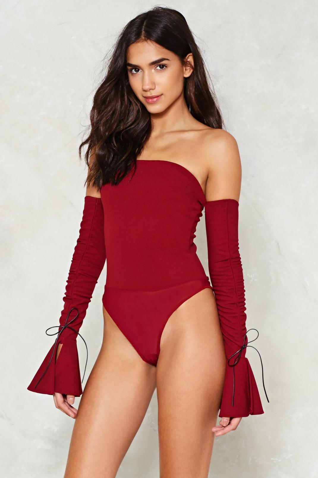 Paint the Town Off-the-Shoulder Bodysuit image number 1