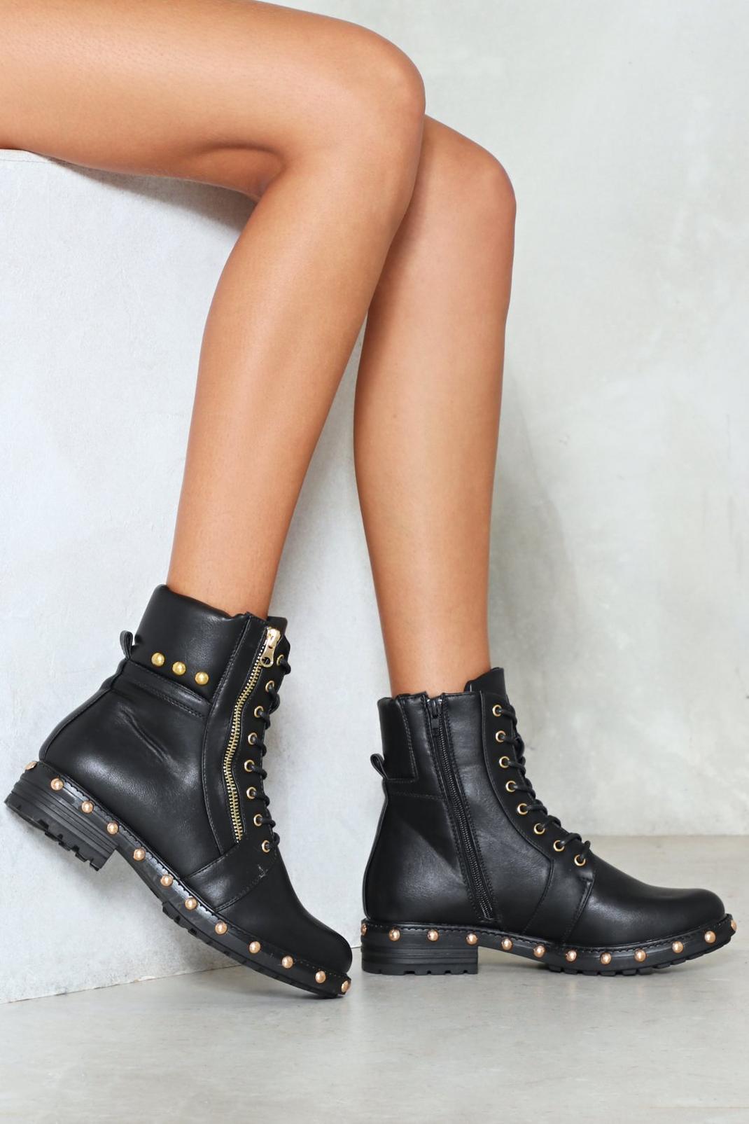 Whatever Works For You Studded Boot image number 1