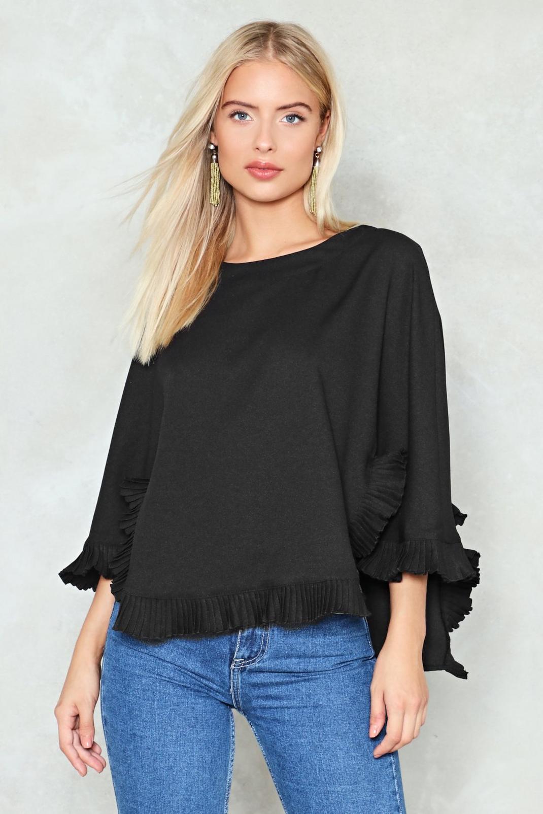 Hem the Tide Ruffle Top image number 1