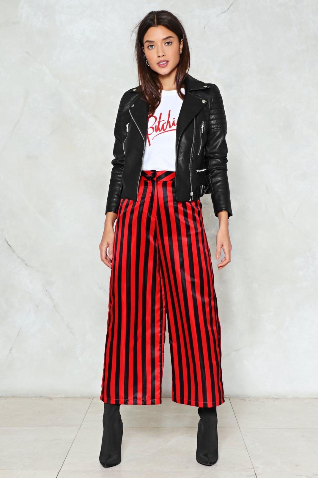 Draw the Line Striped Pants image number 1