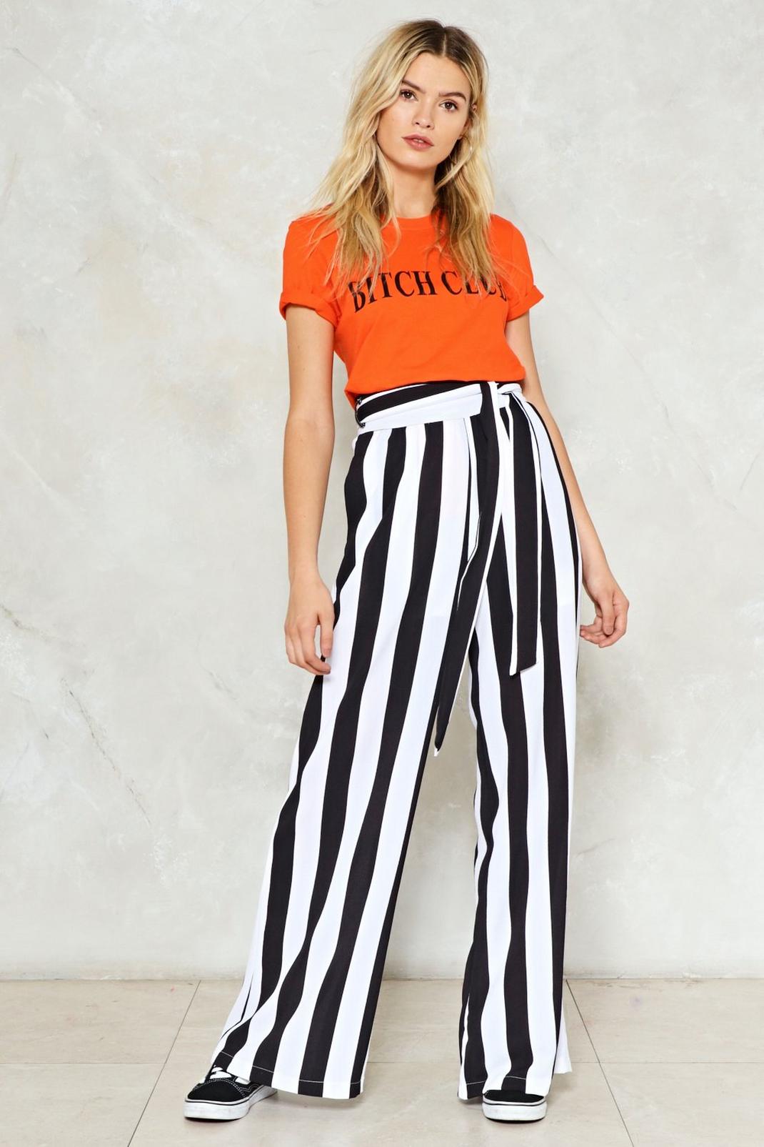 Your Guess is as Good as Line Striped Pants image number 1