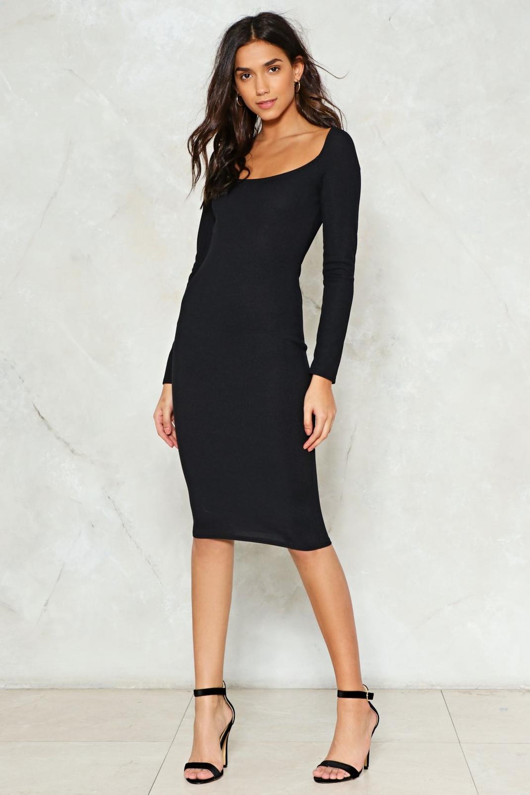 Full Scoop Bodycon Dress image number 1