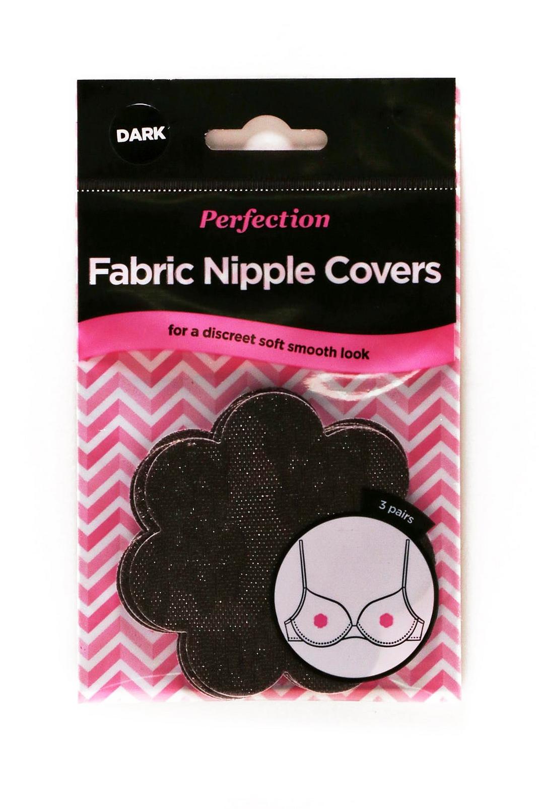 Dark Fabric Nipple Cover Set image number 1
