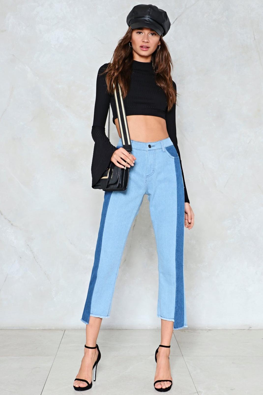 Hold the Line High-Waisted Jeans image number 1