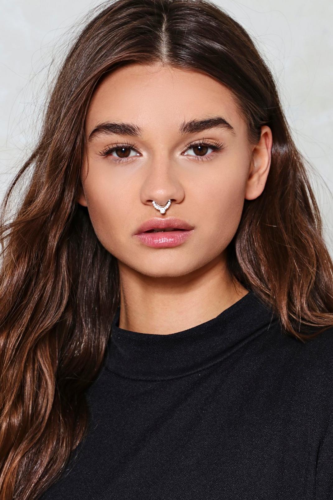 Space Jam Faux Septum 2-pc Ring Set image number 1