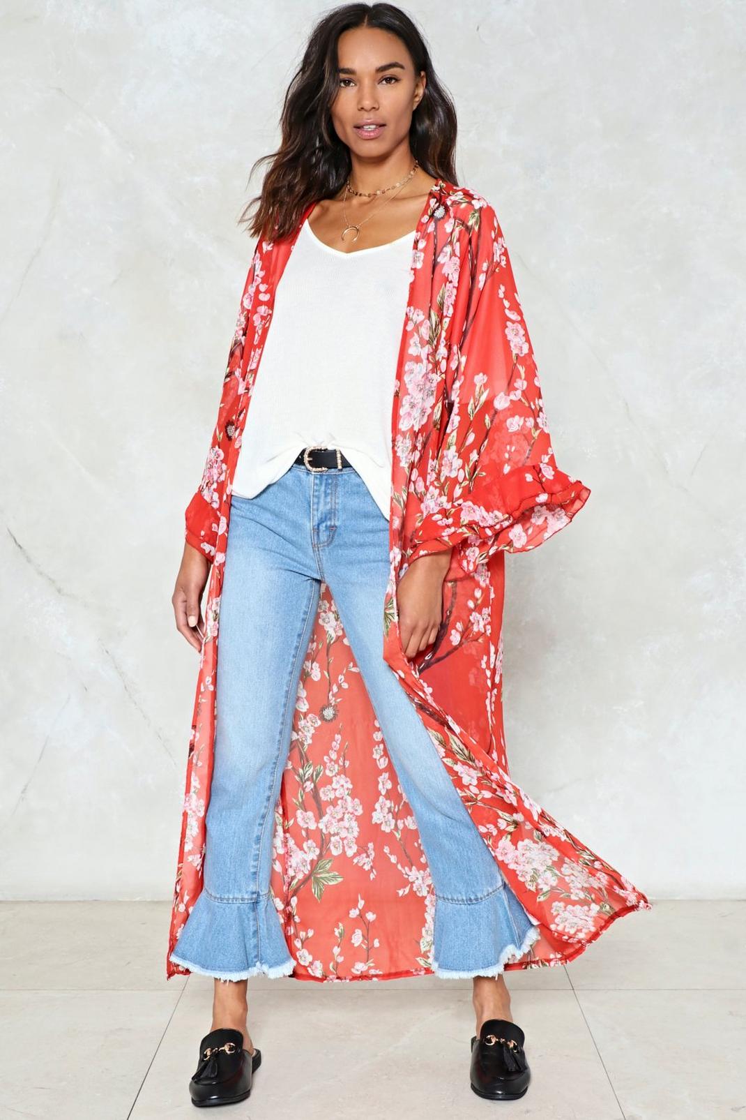 Any Way at All Floral Kimono image number 1