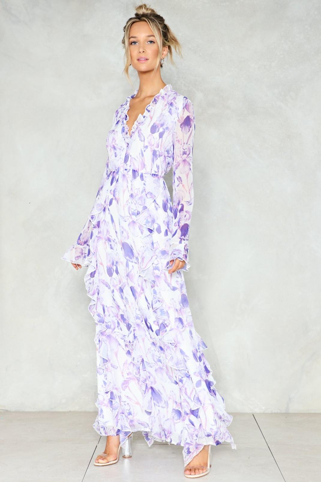 No Shrinking Violet Maxi Dress image number 1