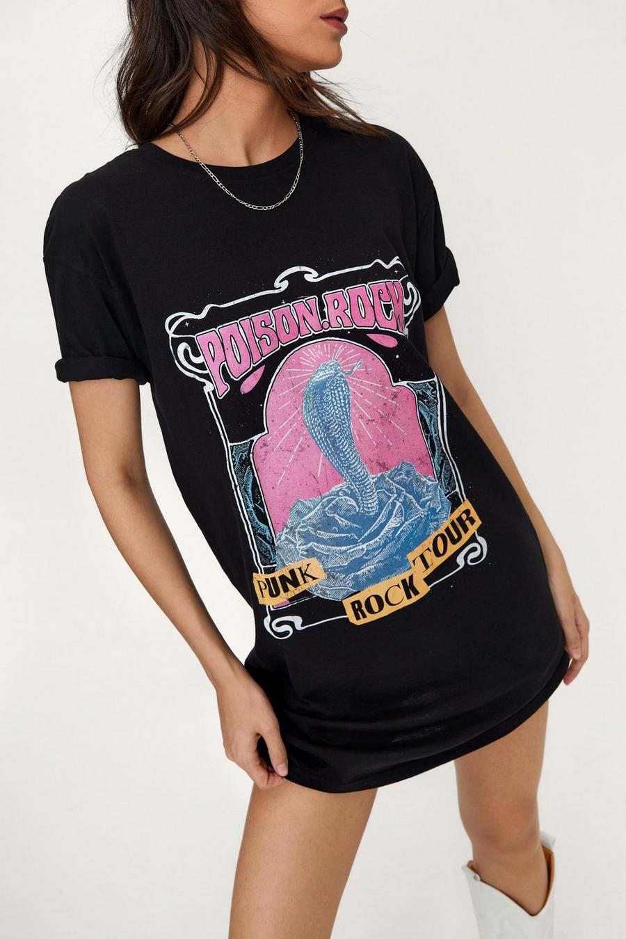 Poison Rock Tour T-Shirt Dress