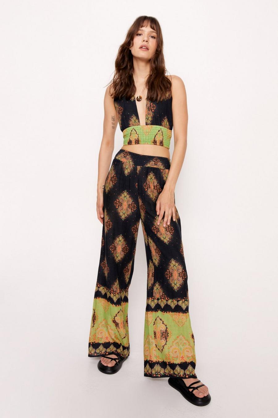 Paisley Relaxed Pants