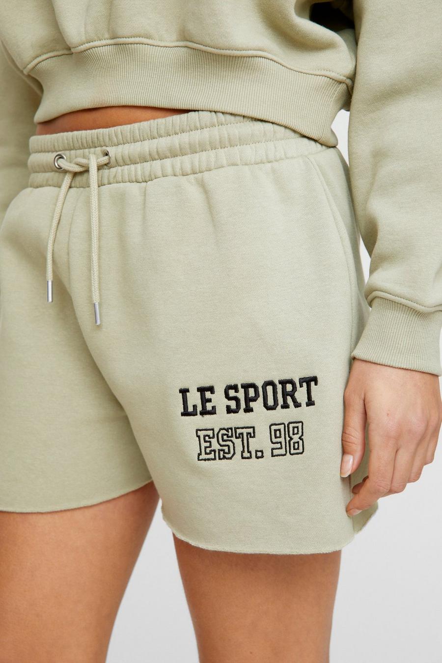 Le Sport Embroidered Sweat Short