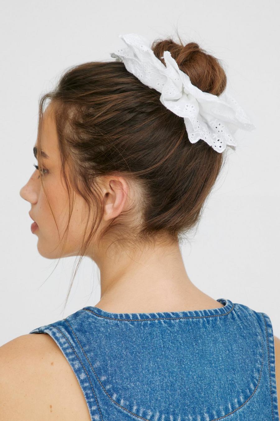 Oversized Double Layered Scrunchie