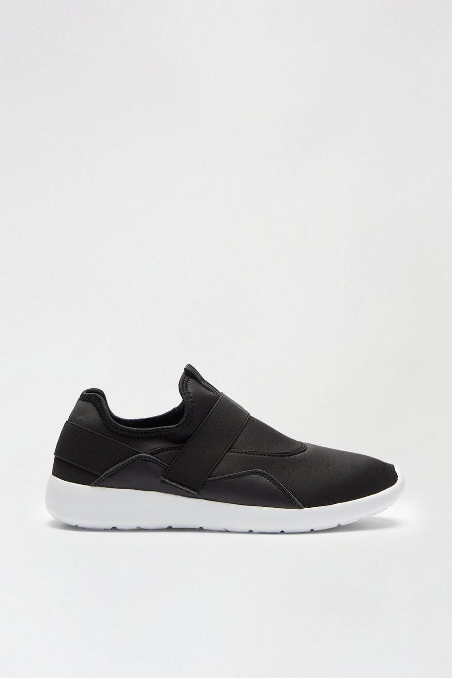 Neoprene Sporty Trainers With Elastic Strap