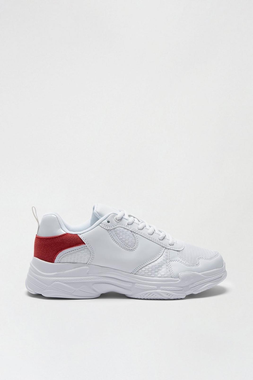 173 White Chunky Trainer image number 1
