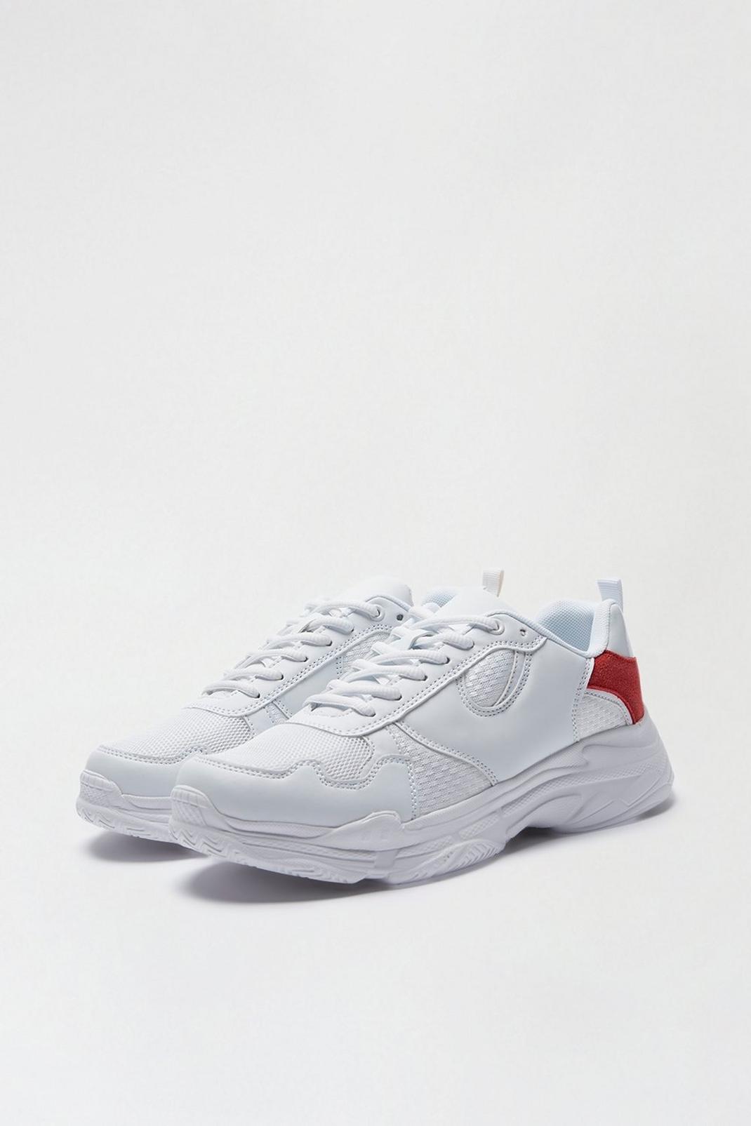 173 White Chunky Trainer image number 2