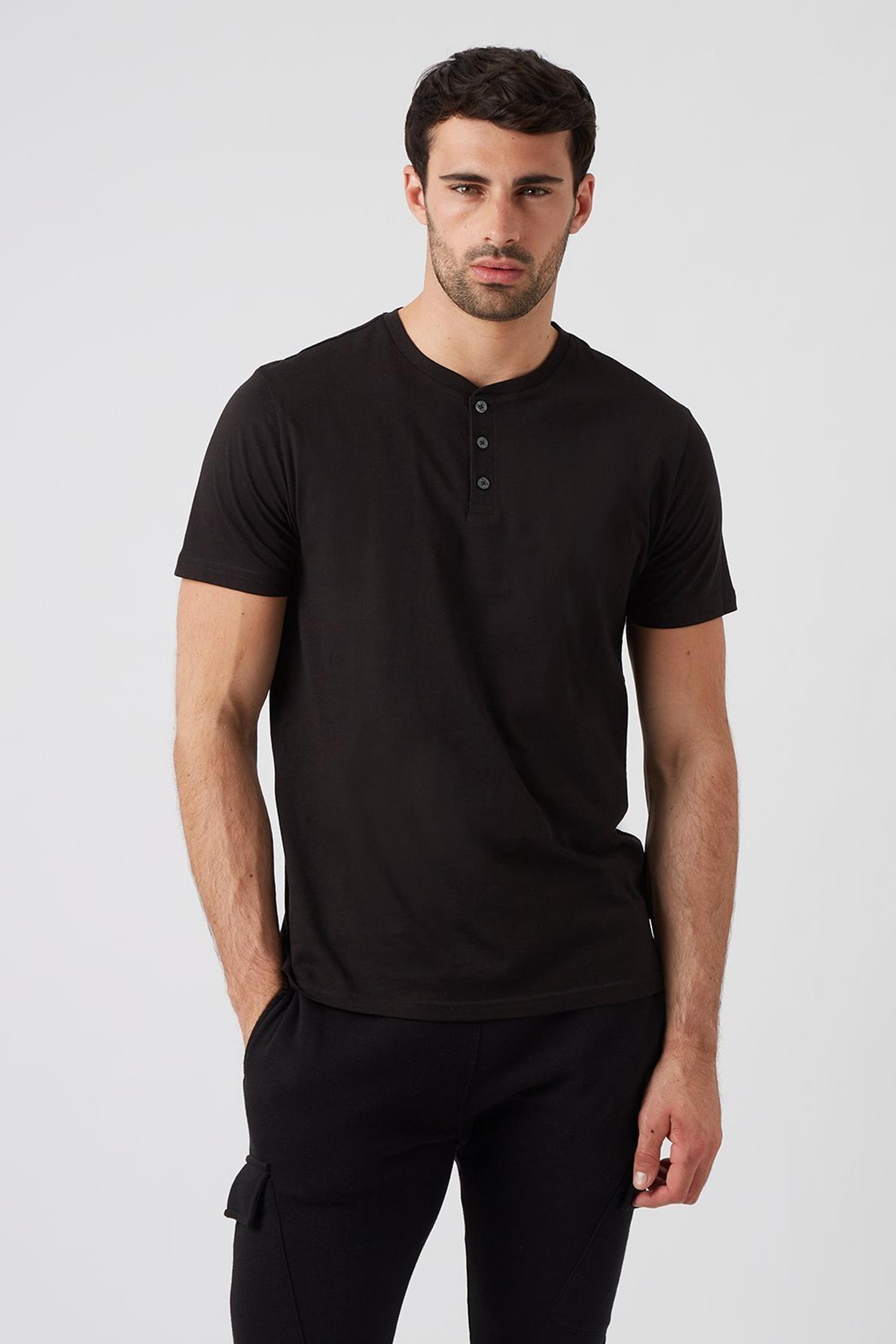 Black Grandad T-shirt | Burton UK