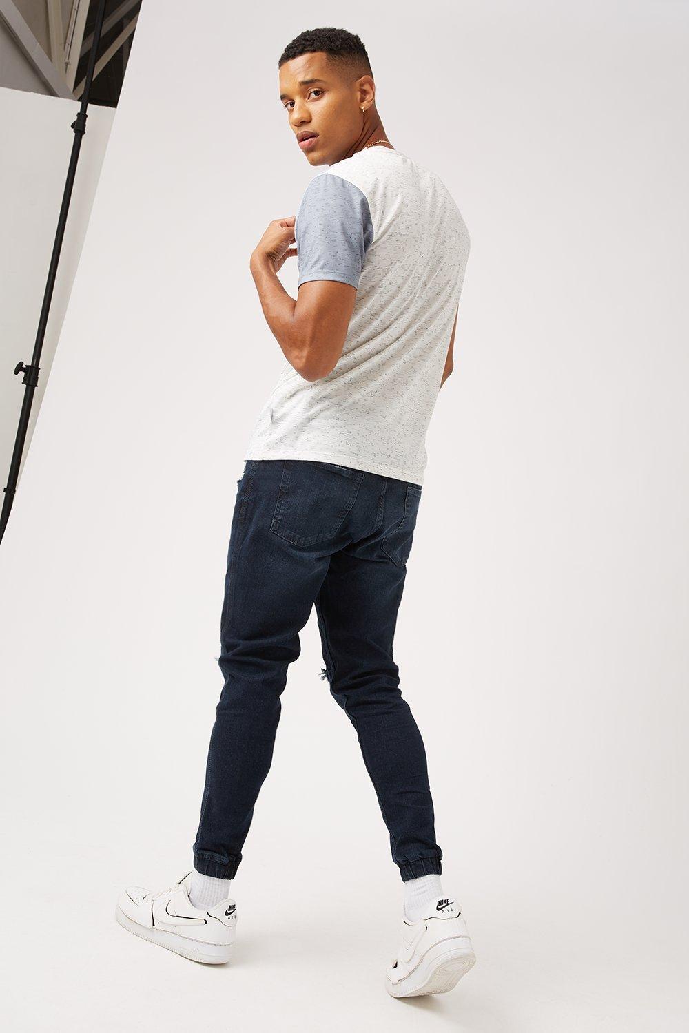 st denim skinny jogger