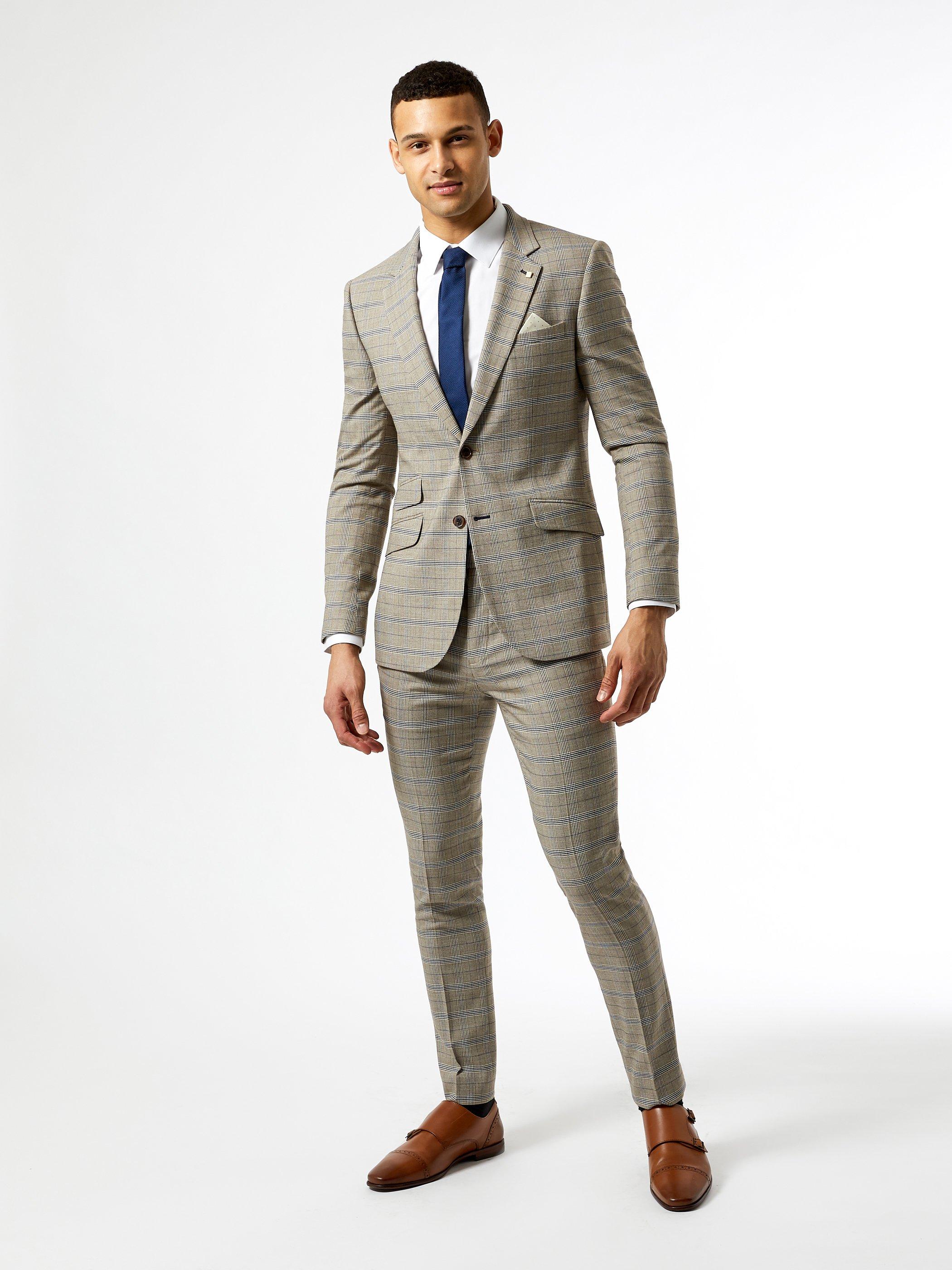 skinny fit suit