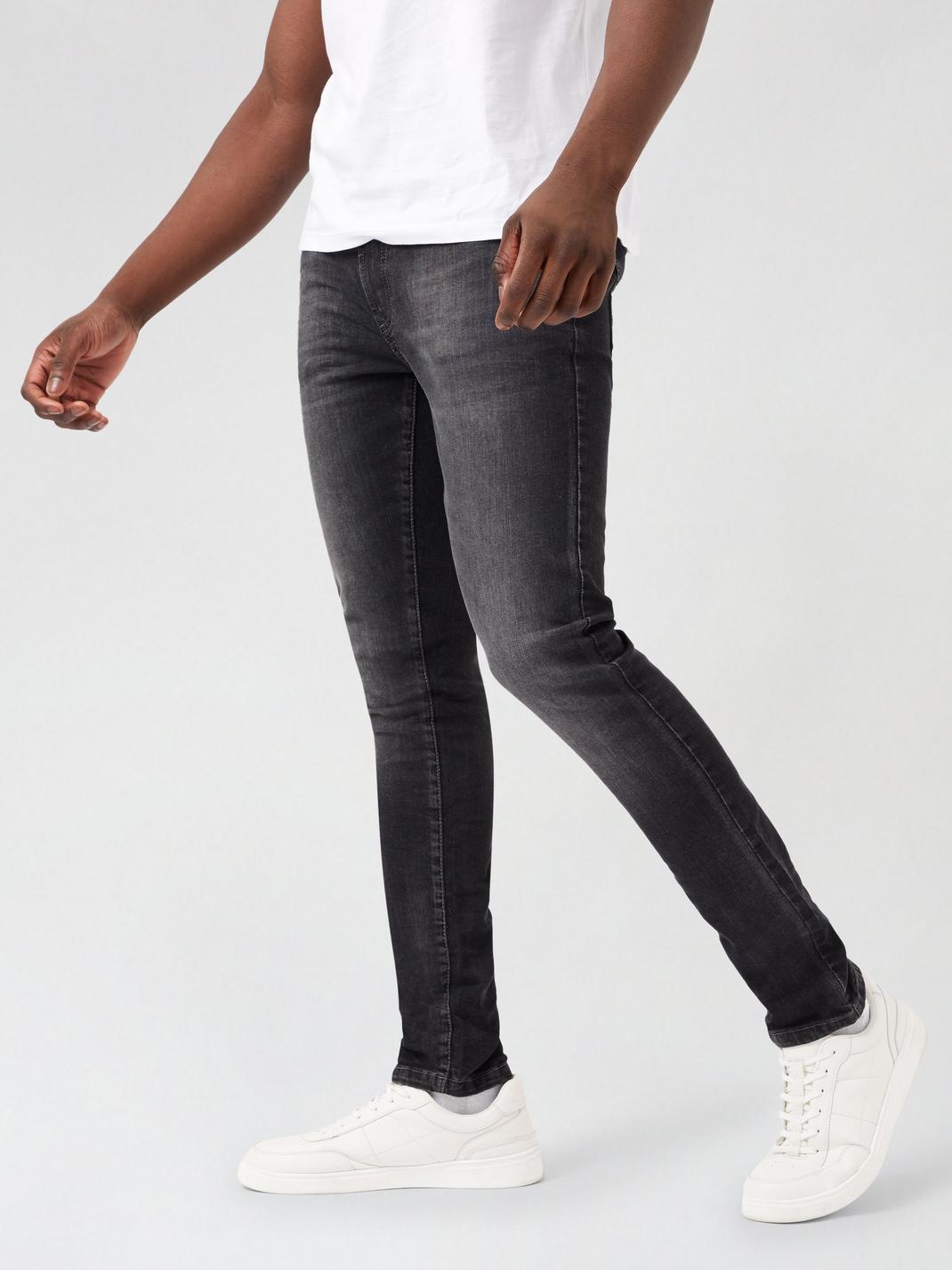 508 Dark Grey Skinny Fit Jeans image number 1