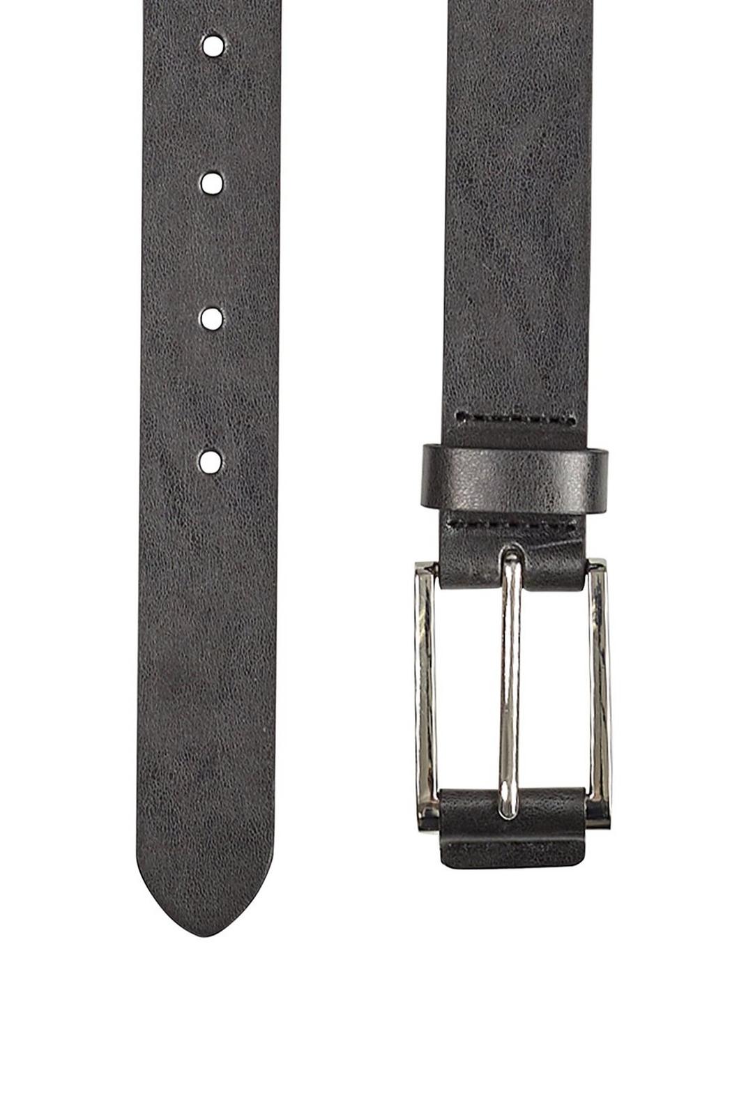 105 2 Pack Black And Brown Tab Detail Belts image number 1