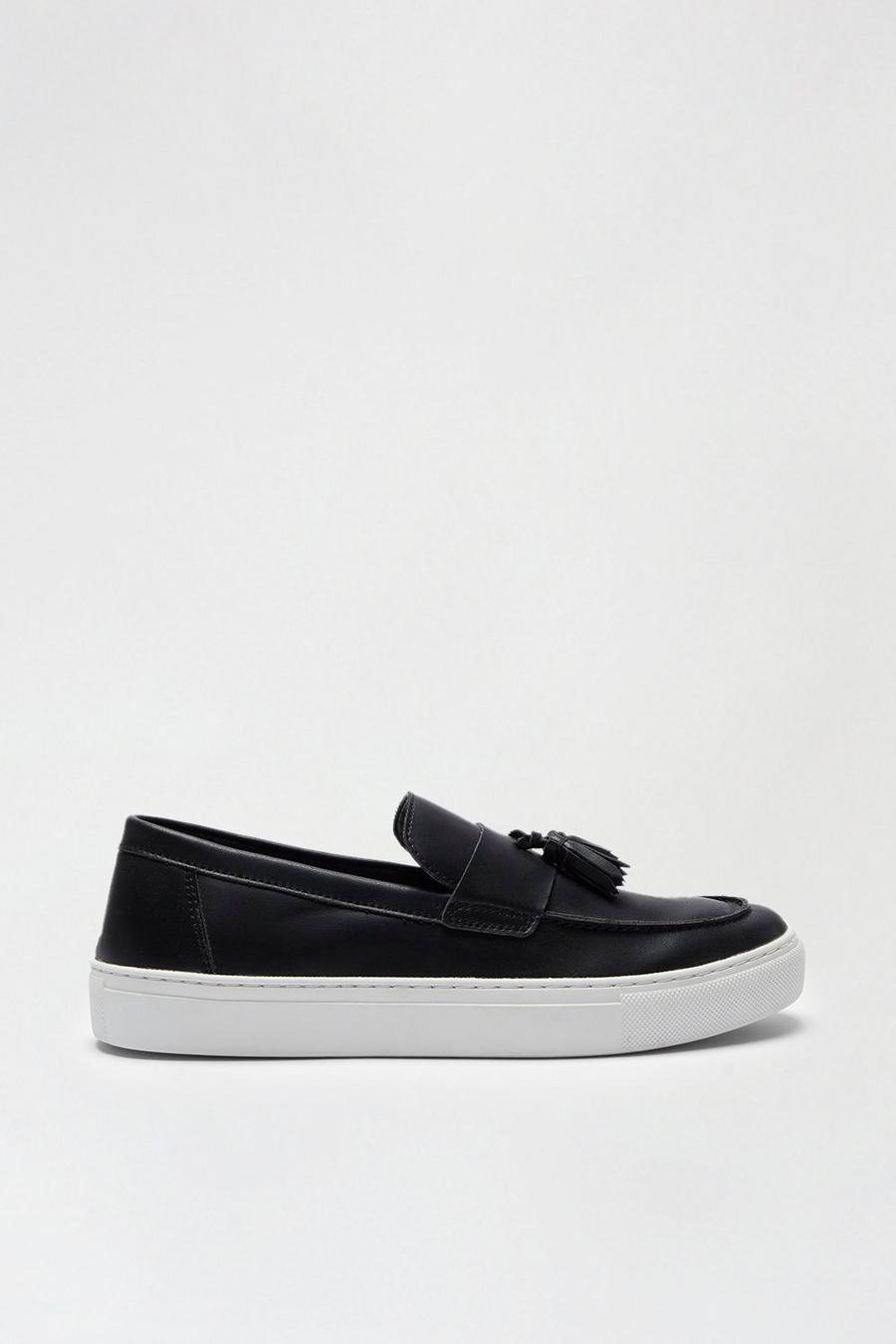 Slip On Shoes With Tassle Detail