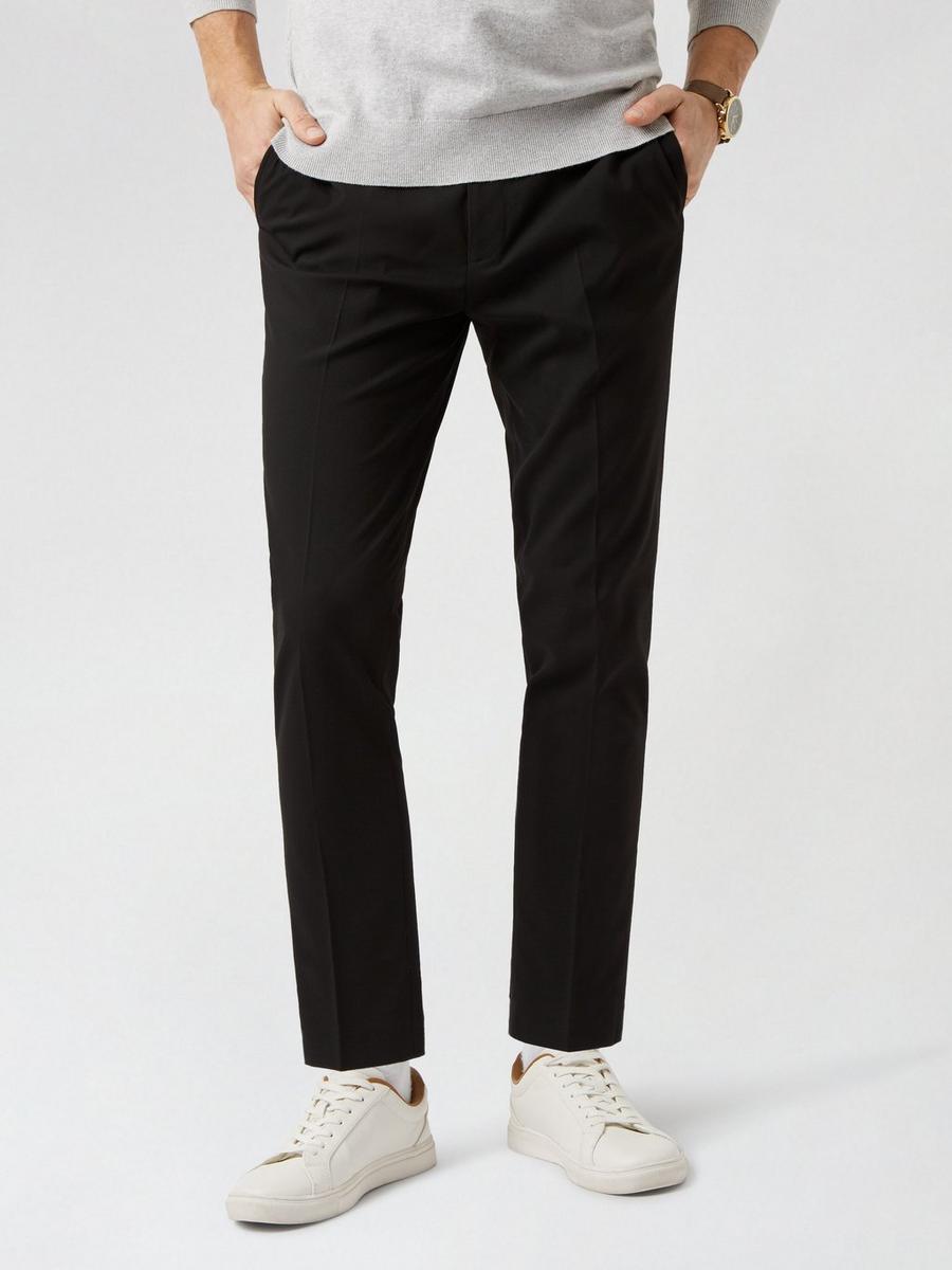 Black Essential Skinny Fit Suit Trousers