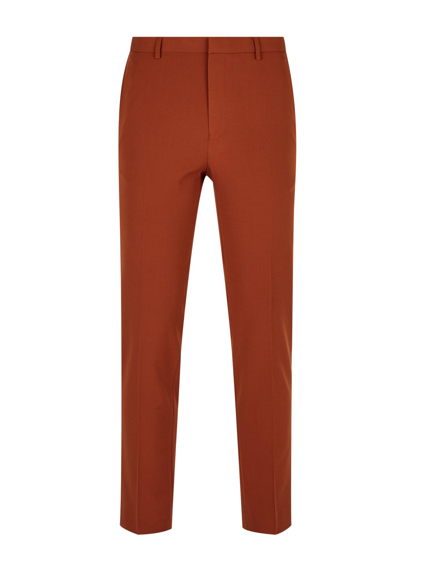 Brown Skinny Fit Suit Trousers | Burton UK