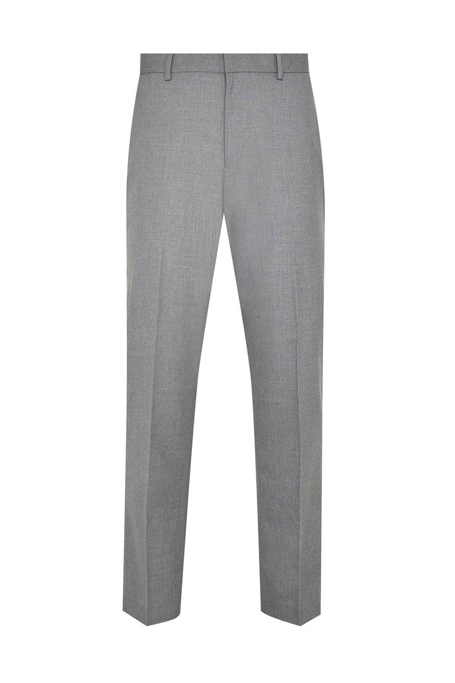 Grey Essential Tailored Fit Suit Trousers