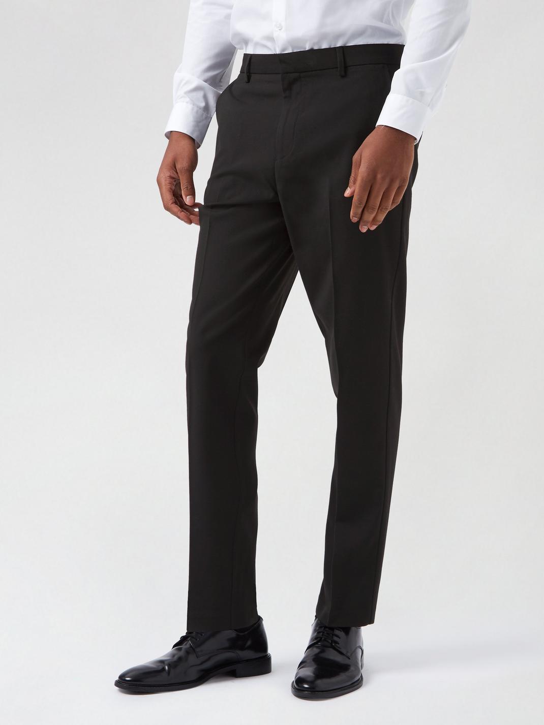 105 2 Pack Slim Fit Black Trousers image number 1