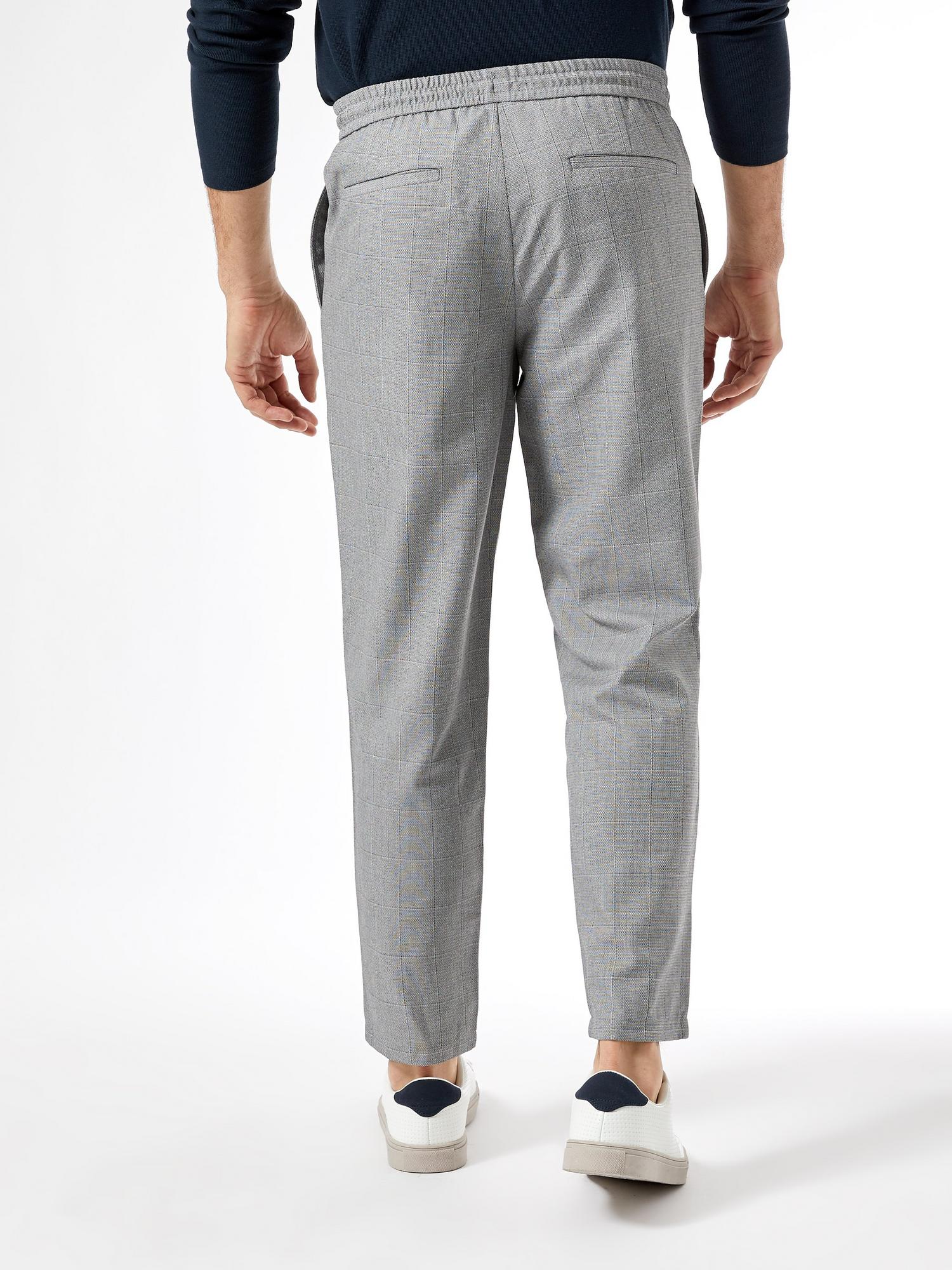 mens tapered grey joggers