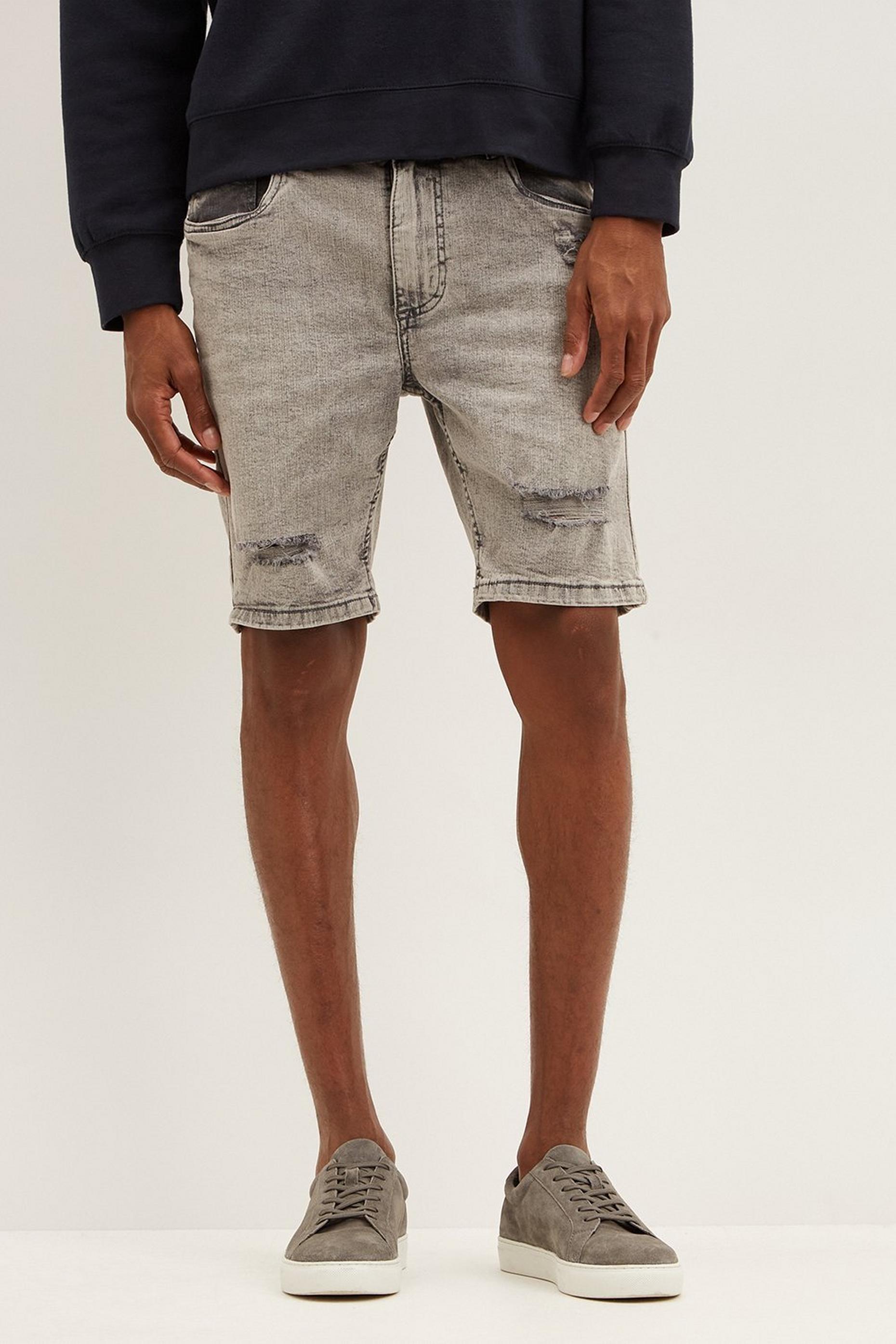 Men's Denim Shorts | Ripped & Skinny Denim Shorts | Burton