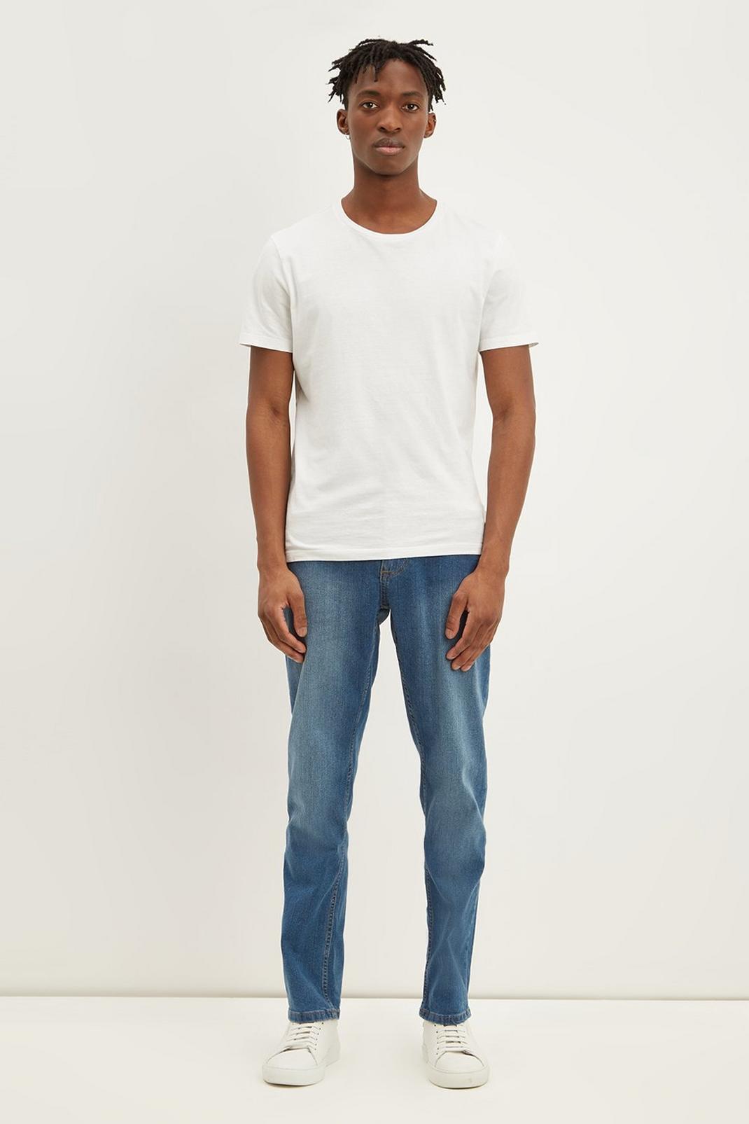 340 Slim Mid Wash Jeans image number 1