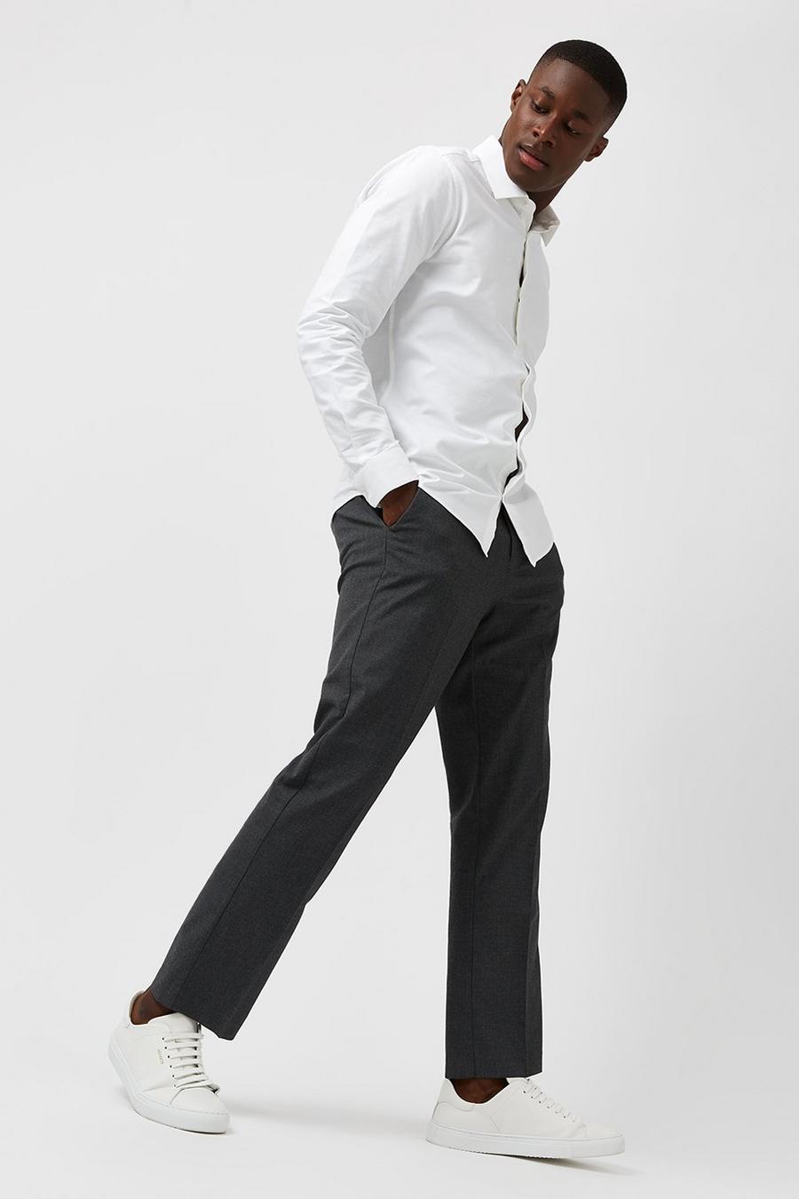 Tailored Recycled Polyester Trousers