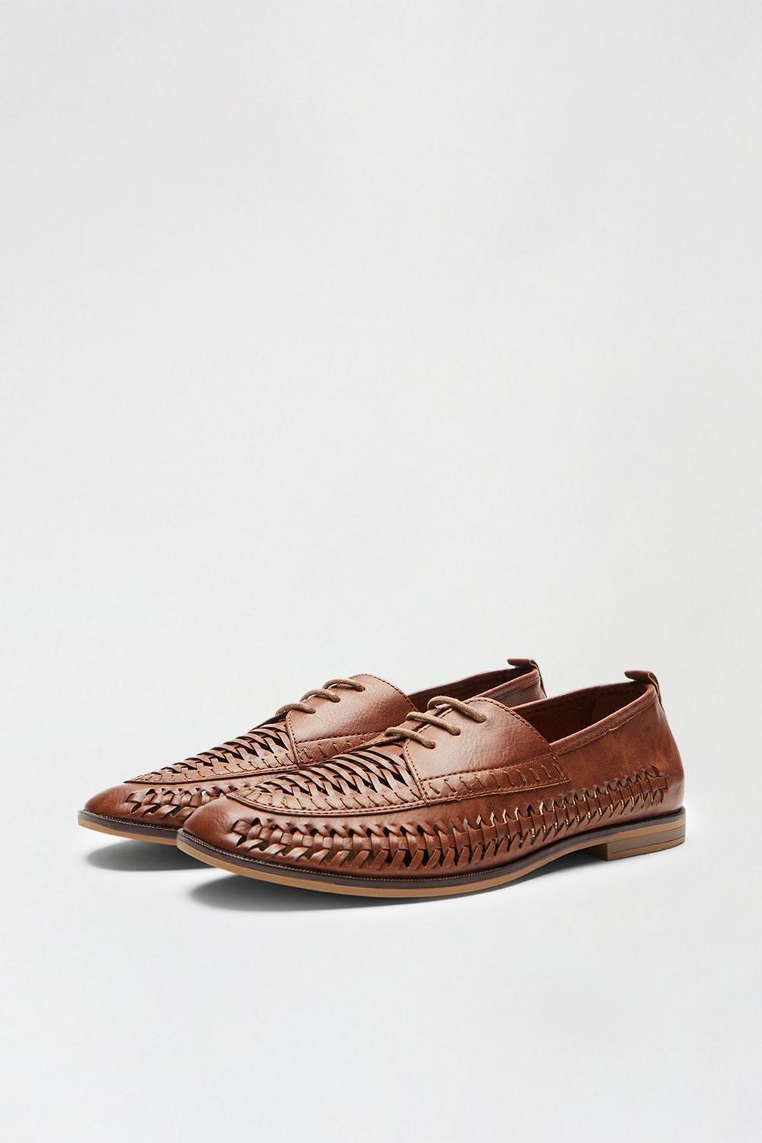 166 Tan Indie Lace Shoe image number 2