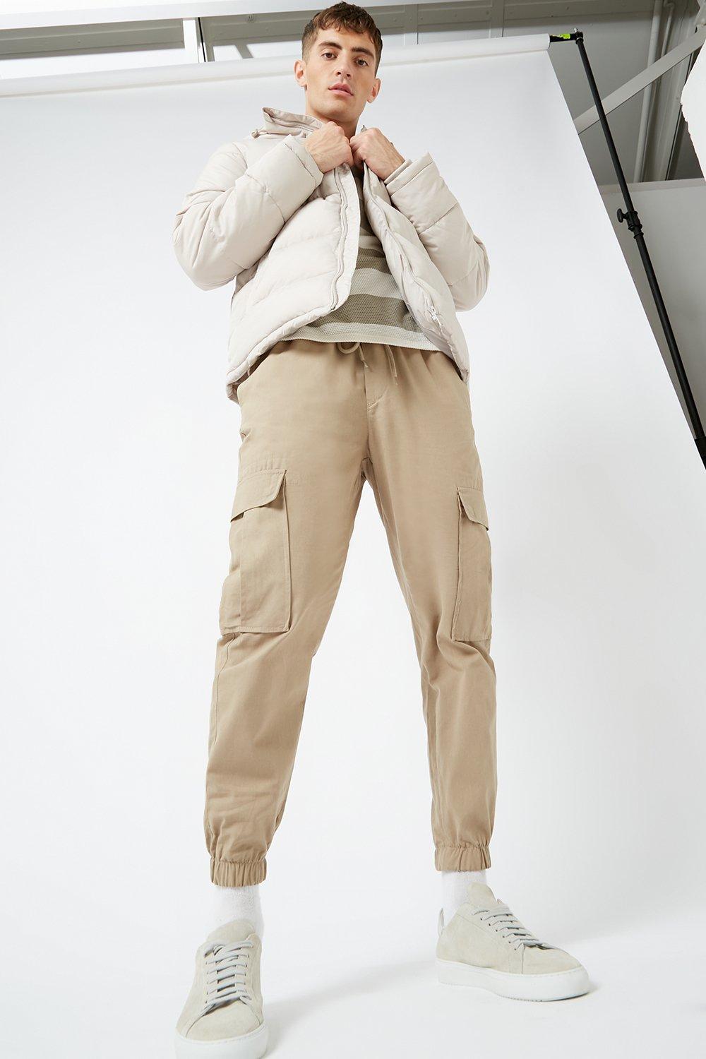 cargo pants tapered fit