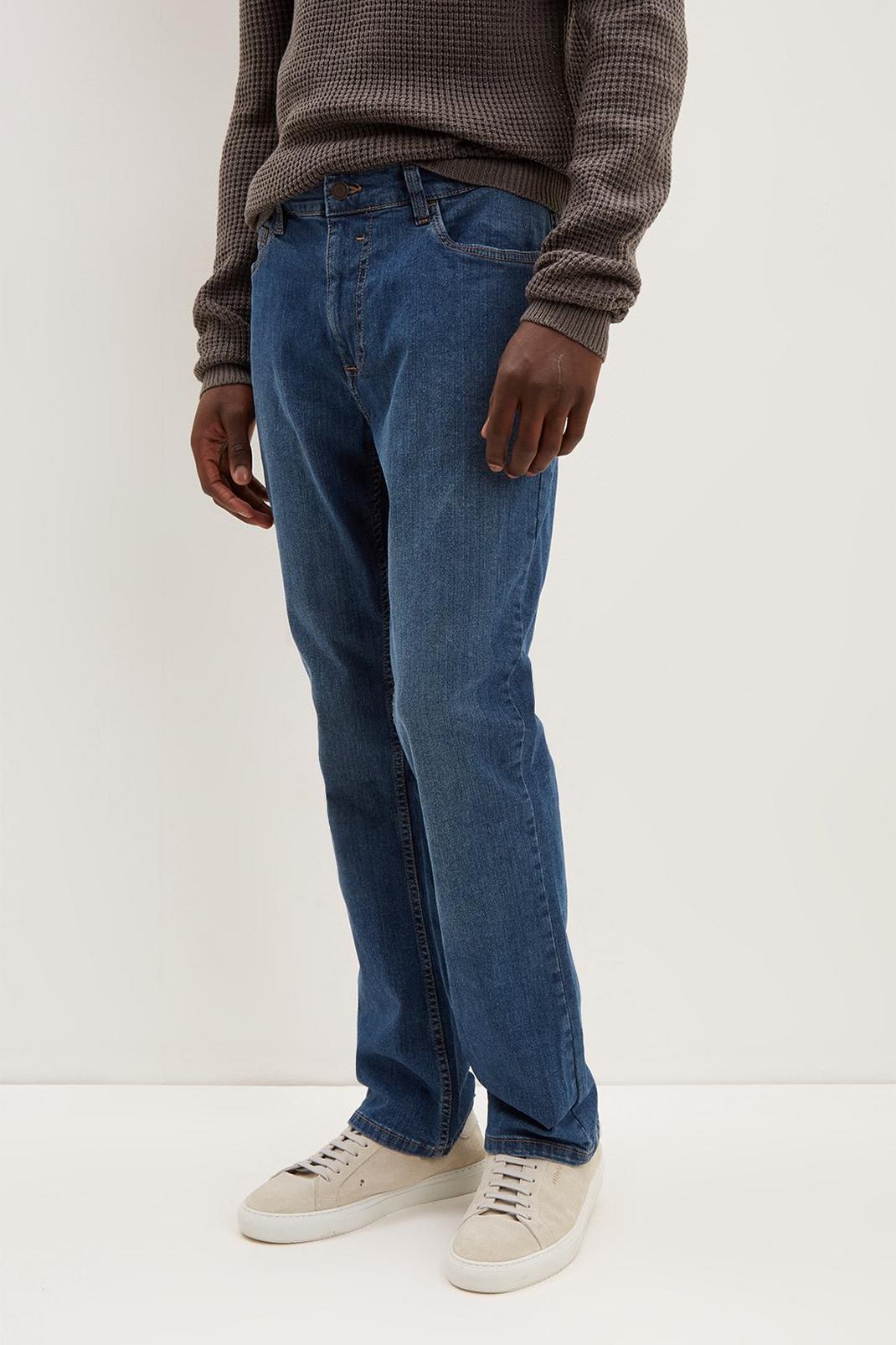 340 Bootcut Mid Blue Jeans image number 2