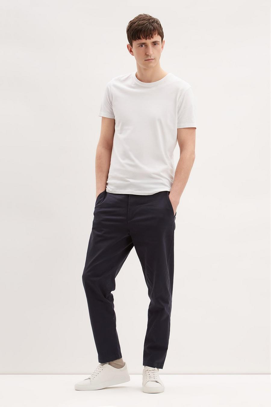 Tapered Fit Chino With Organic Cotton