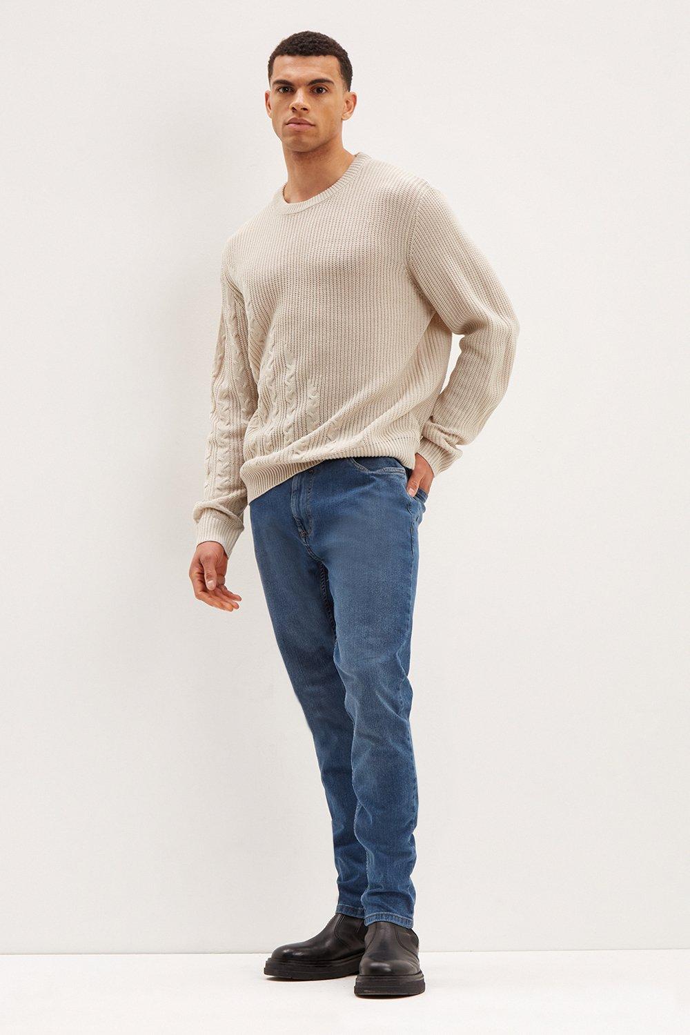 burton tapered jeans